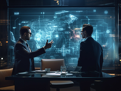 IT Consulting professional at work